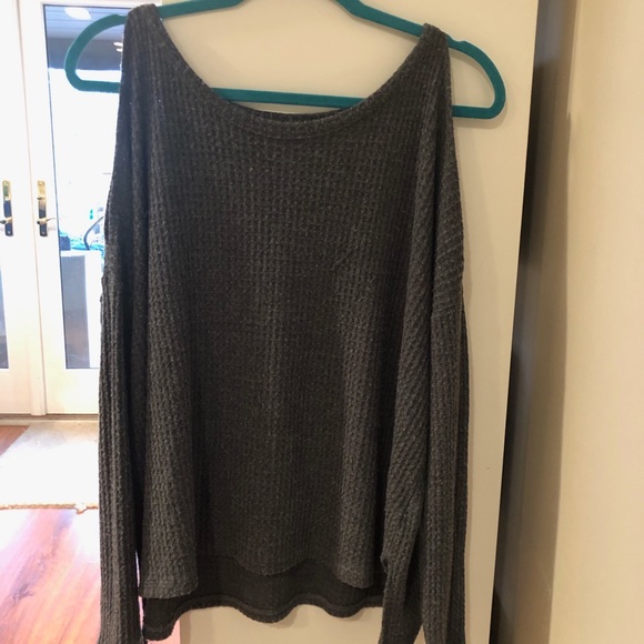 OFF THE SHOULDER SWEATER - Picture 3 of 3